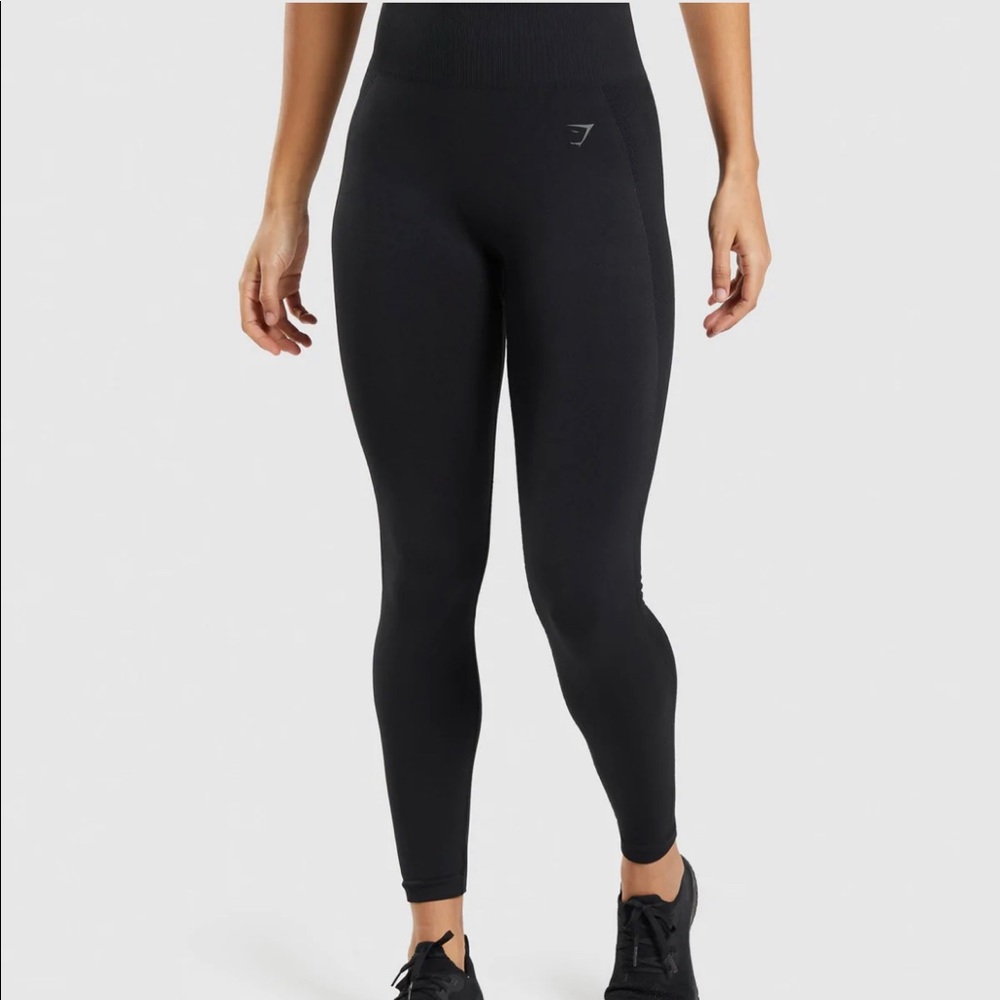 Gymshark high waisted flex leggings - Black/Charcoal - Brand new with tags